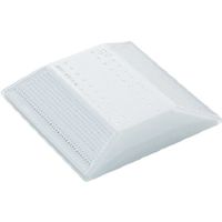 積水樹脂 積水 縁石鋲 ナイトリバーEX CR30W―W―WW 本体白 白両面反射タイプ 1個 404-1603（直送品）