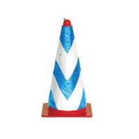 トーグ安全工業 トーグ LEDコーンカバー青 LCV-18BW 1セット(3枚) 854-7541（直送品）