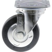 スペーシア プレートタイプ金属キャスター自在ST―100 ST-100 1個 108-1565（直送品）