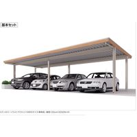 四国化成建材 レジストポートSGサイドパネル用基本セット RSGNCE-10955SBK 1個（直送品）