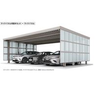 四国化成建材 レジストポートSGサイドパネル用基本セット RSGNA-T8355S-MB 1個（直送品）