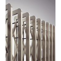 四国化成建材 AUXF16型 W630F H1600 親子開き スチールフラットレール AUXF16-630FBZ 1個（直送品）