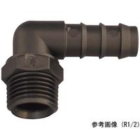 アズワン TEFEN PPタケノコ継手 オスエルボ 10mm×R3/8 67-3078-90 1個（直送品）