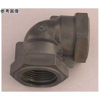 アズワン PP ネジ継手 ポリエルボソケット Rc1/2×Rc1/2 67-3081-55 1個（直送品）