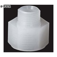 アズワン TEFEN PVDF ネジ継手 アダプター R3/8×Rc1/4 67-3080-90 1個（直送品）