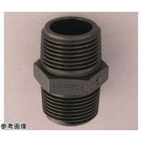 アズワン PP ネジ継手 ポリ六角ニップル R11/4×R11/4 67-3081-64 1個（直送品）