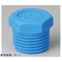 アズワン TEFEN ナイロン66 ネジ継手 ブラインドプラグ R3/8 67-3083-48 1個（直送品）