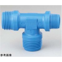 アズワン TEFEN ナイロン66 ネジ継手 異径ランティー R1/4×R1/8 67-3083-77 1個（直送品）