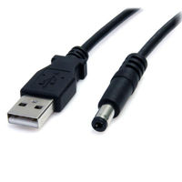 Startech.com USB - 5V DC電源供給ケーブル 91cm DCプラグ(外径 USB2TYPEM 1個（わけあり品）