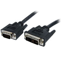 Startech.com DVI-VGA変換ディスプレイモニターケーブル 3m DVI-A(オス)-ミニD-Sub15ピン(オス) DVIVGAM（わけあり品）