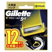ジレット（Gillette） プロシールド 髭剃り カミソリ 男性 替刃12個入 P＆G