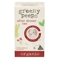 グリニ―ピープス アフターディナーティー 1箱（15バッグ入） ハーブ＆スパイス ノンカフェイン 有機ハーブティー オーガニック