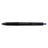 パイロット 油性ボールペン アクロボール 0.7mm ブラック軸 青インク BAB-17-BL 1セット（1本×10）