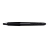パイロット 油性ボールペン アクロボール 0.7mm ブラック軸 黒インク BAB-17-BB 1セット（1本×10）
