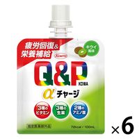 キューピーコーワαチャージ キウイ風味 100mL 1セット（1個×6） 興和株式会社