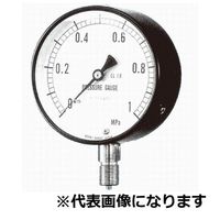 旭計器工業 ブルドン管圧力計 A形 【101ーA240X10MPA】 101-A240X10MPA 1個（直送品）