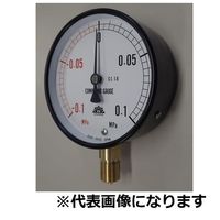 旭計器工業 ブルドン管連成計 A形 【101ーA350X0.16/ー0.1MPA】 101-A350X0.16/-0.1MPA 1個（直送品）