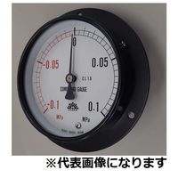 旭計器工業 ブルドン管連成計 D形 【101ーD630X4/ー0.1MPA】 101-D630X4/-0.1MPA 1個（直送品）