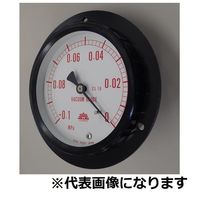 旭計器工業 密閉形真空計 D形 【315ーD881Xー0.1MPA】 315-D881X-0.1MPA 1個（直送品）