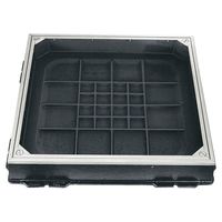 中部コーポレーション インターロッキングブロック用化粧鉄蓋 MIAー2HS MIA-2HS-500 1個（直送品）