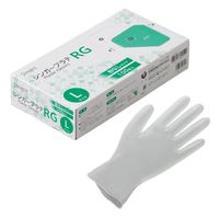 宇都宮製作 シンガープラスチック手袋RG L 100枚入 PVC0458PFTBL 1セット(2000枚:100枚×20箱)（直送品）