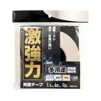 和気産業 激強力両面テープ 多用途建材 1.1x40mmx10m WEB007 1セット(2個)（直送品）