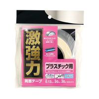 和気産業 激強力両面テープPPPE用 0.13x20mmx20m WEB013 1セット(6個)（直送品）