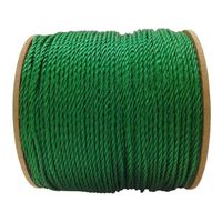 三友産業 PE緑ロープ 3mm×200m HRー1879 HR-1879 1巻（直送品）
