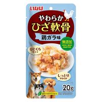 いなばペットフード いなば やわらか ひざ軟骨 鶏ガラ味 20g 299728 1個（直送品）