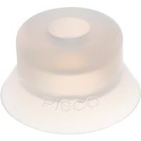 日本ピスコ PISCO 真空パッド スタンダードタイプ(深形) パッド外径:20mm シリコーンゴム VP20AS 1個 178-1930（直送品）