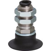 日本ピスコ PISCO 真空パッド スタンダードタイプ パッド外径:10mm ニトリルゴム 固定式 真空取出口:上 VPA10RN6J 1個（直送品）