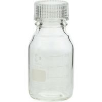 柴田科学 SIBATA ねじ口びん 250ml 透明キャップ付 (10個入) 017200-2503A 1箱(10個) 107-0197（直送品）