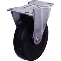 ユーエイ ユーエイキャスター(軽荷重)固定車 プレート式 SR型 SRー100BN SR-100BN 1セット(4P)（直送品）