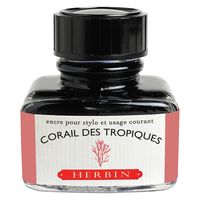 万年筆用ボトルインク エルバン トラディショナルインク ３０ｍｌ トロピカルコーラル 1個（直送品）