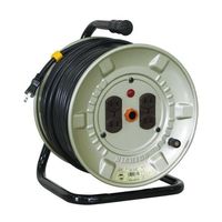 エスコ AC125V/15A/20m コードリール(アース無) EA815BH-11A 1台（直送品）