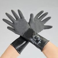 エスコ [XL/355mm] 手袋・耐薬品・耐酸性(ブチルゴム) EA354BW-73 1双（直送品）