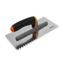 エスコ 6x6mm/280x130mm クシ目鏝 EA579AM-74 1セット(3個)（直送品）