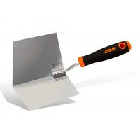 エスコ 内角鏝(パテ塗り用/ステンレス) EA588-91 1セット(2個)（直送品）