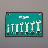 エスコ 10ー19mm/7本組 スタビーギアレンチセット EA684RE-1 1セット（直送品）