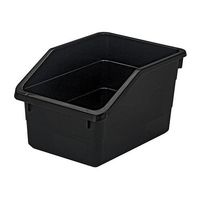 エスコ 190x260x152mm パーツトレー(黒/20個) EA661EE-1 1箱（直送品）