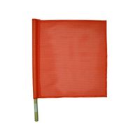 エスコ 460x420mm 手旗(メッシュ) EA916XL-51 1セット(3本)（直送品）