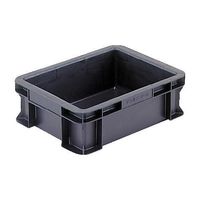 エスコ 366x279x121mm/ 8.8L ハイテクコンテナ/ESD EA506AE-113 1セット(2個)（直送品）