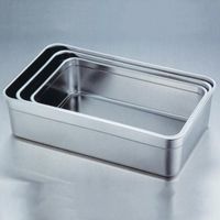 エスコ 520x312x134mm パーツトレー(ステンレス製) EA508SH-116 1個（直送品）