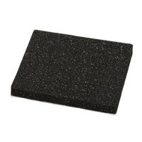 エスコ 100x100x10mm 低反発ウレタンクッション(5枚/テープ付 EA997XD-182 1セット(8パック)（直送品）