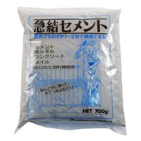 エスコ 700g 急結セメント(グレー) EA934KB-12 1セット(5袋)（直送品）