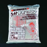 エスコ 1.5kg 3分接着セメント(グレー) EA934KB-6A 1セット(6袋)（直送品）