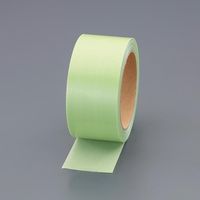 エスコ 50mmx25m 養生テープ(建築用/黄緑/1巻) EA944ML-131 1セット(12巻)（直送品）