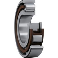SKF 単列円筒ころ軸受 N型 内径75mmX外径130mmX幅25mm N 215 ECP 1個 390-5643（直送品）