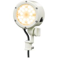 岩崎電気 小型LED投光器 (14W/中角/電球色/白) E30014M/LSAN9/W 1個（直送品）