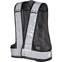 勝星産業 勝星 サイズ切替式安全ベスト ネイビー×シルバー KA-440 1セット(10枚) 572-2595（直送品）